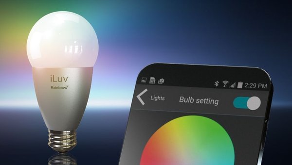 Rainbow7 Bluetooth LED Lampe als Wecksystem