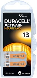 Duracell Activair® 13 Hörgerätebatterien