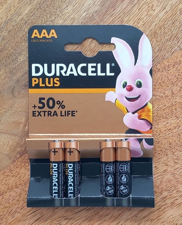 Duracell Plus AAA Blister