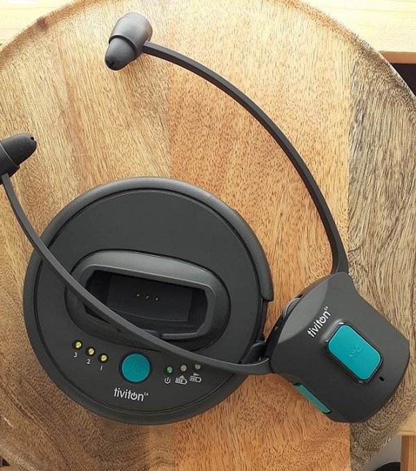 Humantechnik Tiviton 2.4 TV-Kopfhörer für Hörgeschädigte